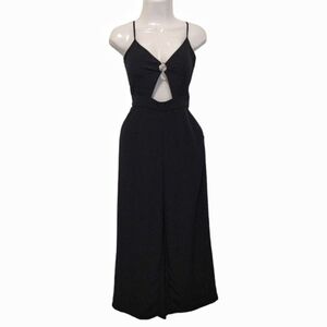H&M - Metal Ring Cut Out Straight Leg Jumpsuit